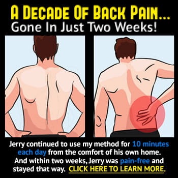 Fix back pain naturally
