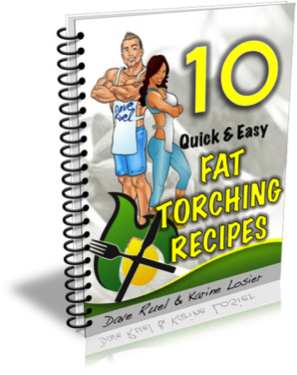 Get a free PDF Cookbook with 10 fat burning recipes!