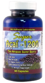 Experience the weight loss cleanser benefits of the Acai berry supplement