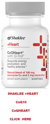 About Shaklee CoQ10 CoQHeart with Q-Trol