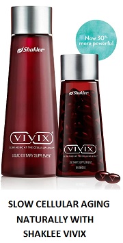 Slow cellular aging naturally with Shaklee Vivix.